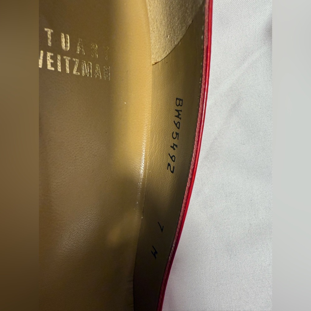 Stuart Weitzman Red Heels - Picture 6 of 16
